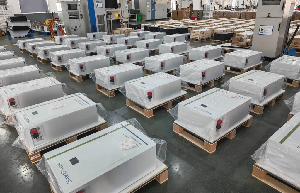 SmartPropel battery production area, used as an industry illustration